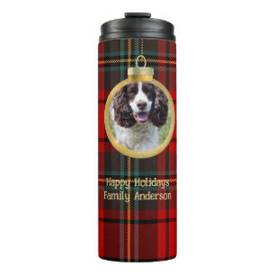 Christmas Photo Baubles Merry Blessing Hope Thermal Tumbler