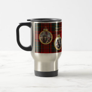 Christmas Photo Baubles Merry Blessing Hope Travel Mug