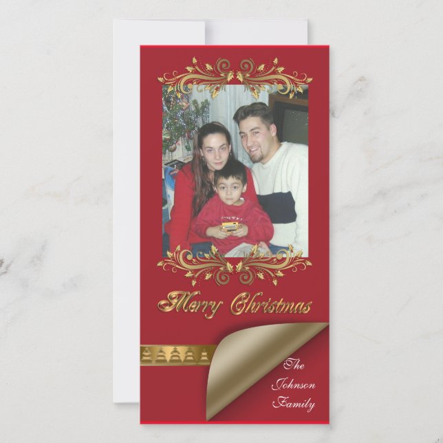 Christmas Photo card (Front)