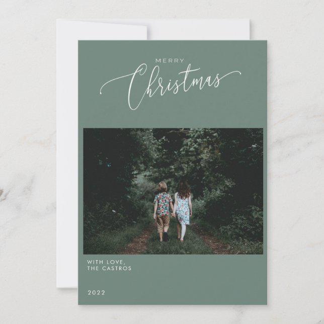 CHRISTMAS PHOTO CARD (Front)