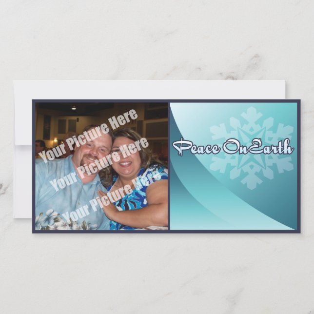 Christmas Photo Card005 Holiday Card (Front)