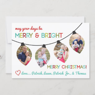 Christmas Photo Card, Christmas Lights, Holidays Holiday Card