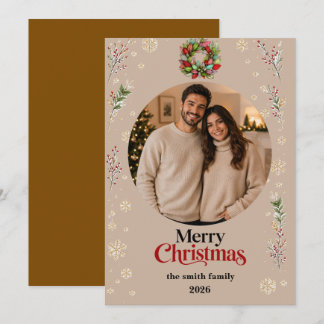 Christmas Photo Card | Merry Christmas