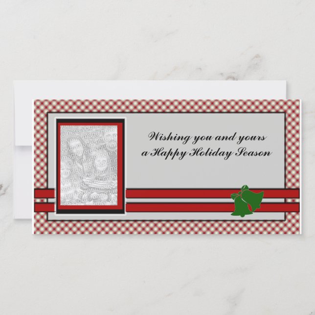Christmas Photo Card template (Front)