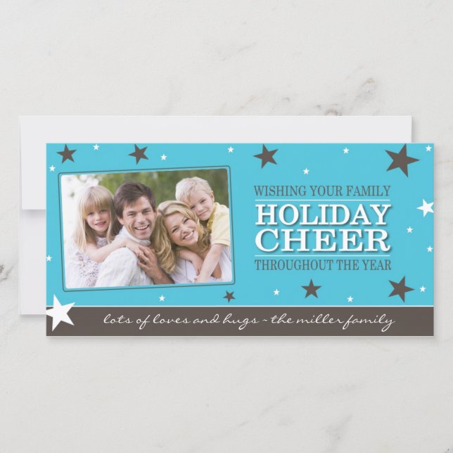 Christmas Photo Card Template (Front)