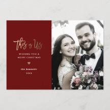 Christmas Photo Card *This Is Us*