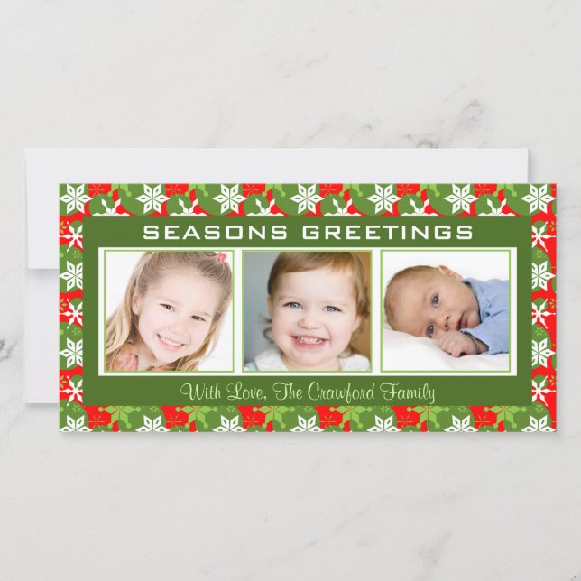 Christmas Photo Cards (Front)