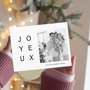 Christmas Photo Family Card   Happy Holidays