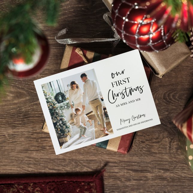 Christmas Photo Family | Our First Christmas Postcard (Creator Uploaded)