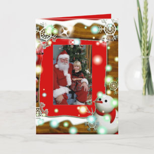 Christmas Photo Frame Card