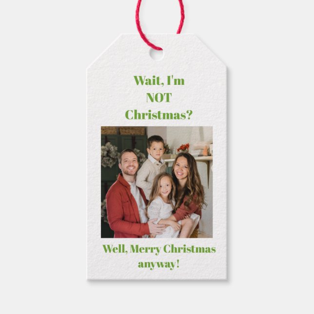  Christmas photo  Gift Tags (Front)