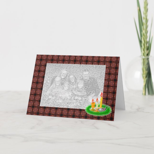 Christmas Photo Greeting Card (Front)