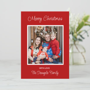 Christmas Photo Holiday Card