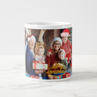 Christmas Photo Mug with Family - Personalized Gif