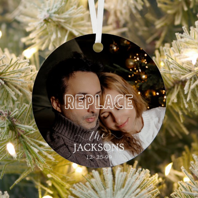 Christmas Photo Ornament (Insitu)