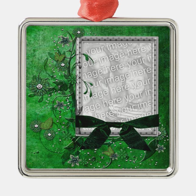 Christmas Photo ornament (Front)