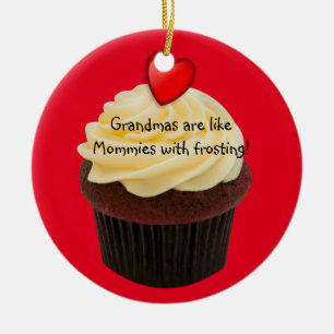 Christmas photo ornament for Grandma