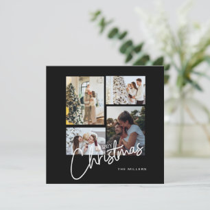 Christmas Photo Ornament, Photo Collage Christmas  Holiday Card