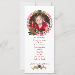 Christmas Photo Rack Card