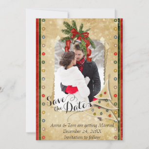 Christmas Photo Save the Date