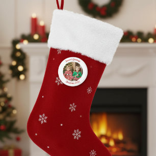Christmas Photo Season's Greetings Personalise Magnet