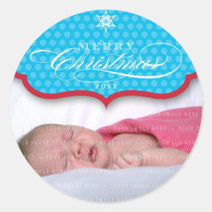 CHRISTMAS PHOTO STICKER :: snowflake1 1