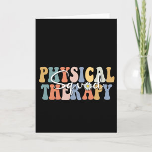 Christmas Physical Therapy Pt Squad Paediatrics Th Card