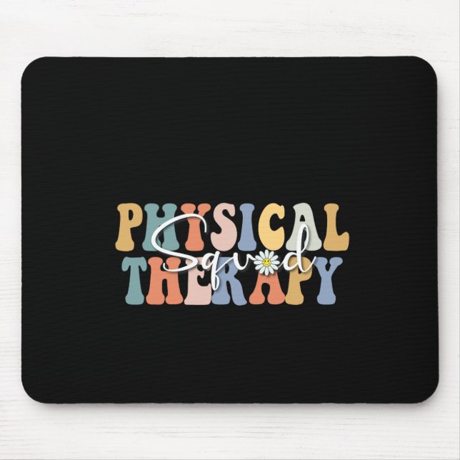 Christmas Physical Therapy Pt Squad Paediatrics Th Mouse Mat (Front)