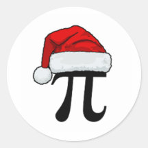 Christmas Pi Stickers