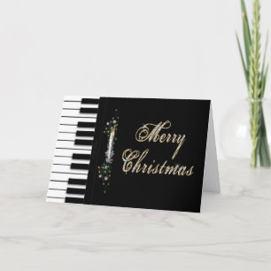 Christmas - Piano - Musical Holiday Card