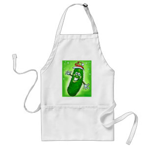 Christmas Pickle Standard Apron