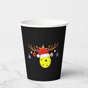 Christmas Pickleball 0 Paper Cups