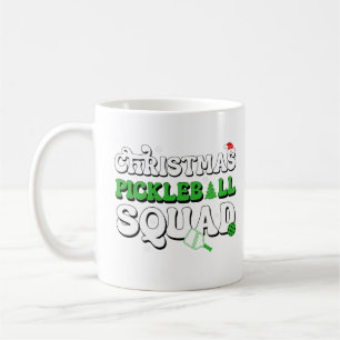 Christmas Pickleball Squad Pickleballer Xmas Lover Coffee Mug
