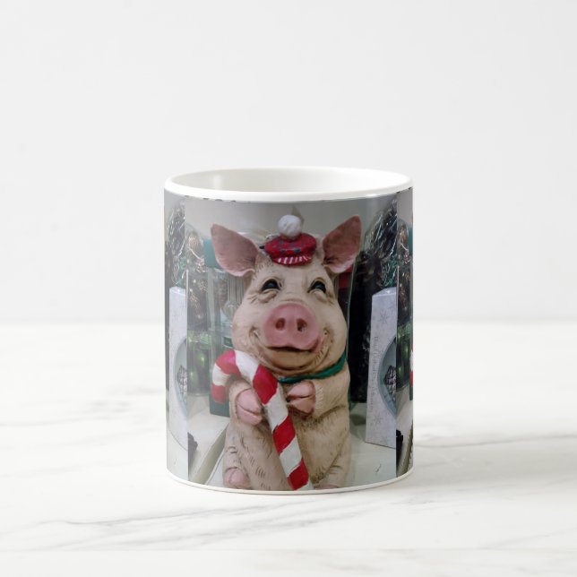 ***CHRISTMAS PIGGY*** MUG (Center)