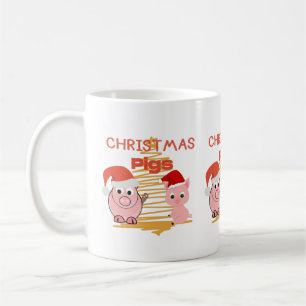 Christmas Pigs Coffee Mug