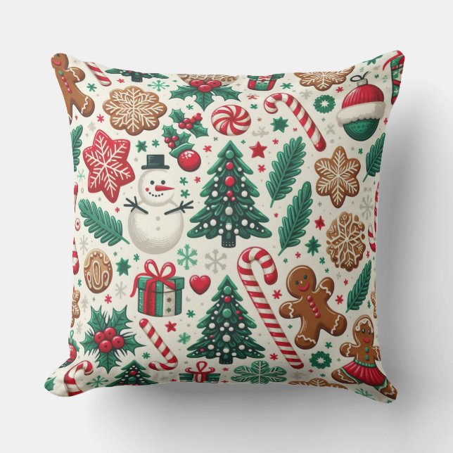 christmas pillow cushion (Front)
