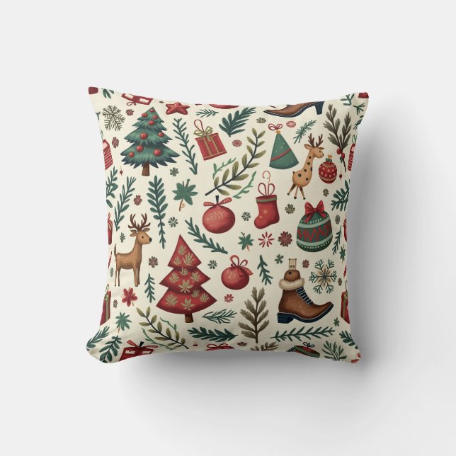 christmas pillow cushion (Front)