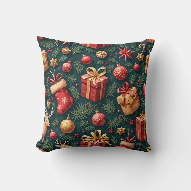  Christmas pillow cushion (Front)