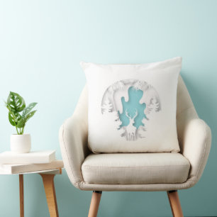 Christmas Pillow – Frosty Holiday Decor