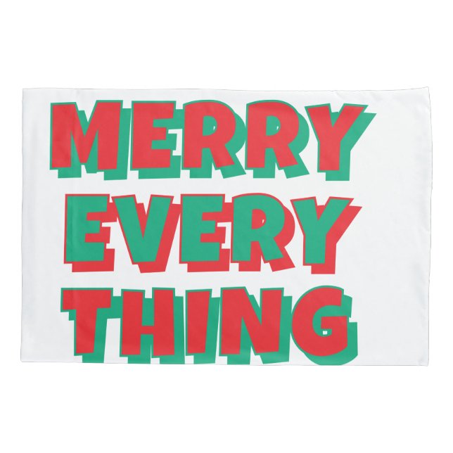 Christmas Pillowcase (Back)