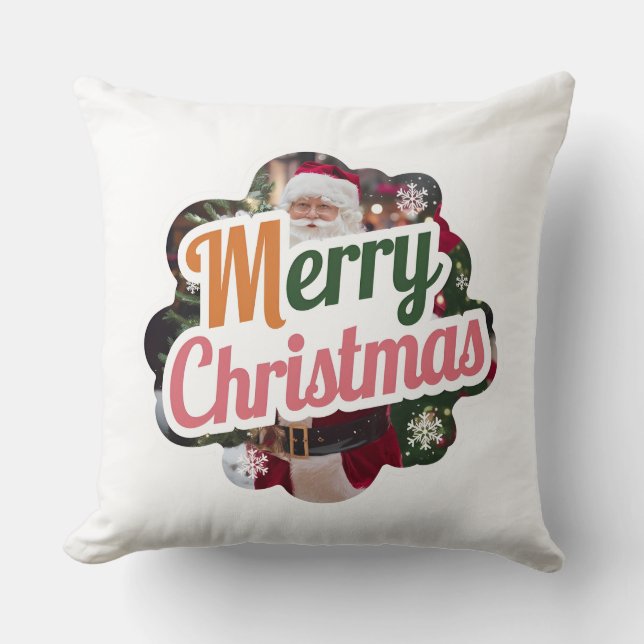 Christmas Pillows: New Model with Special Title Cushion (Front)