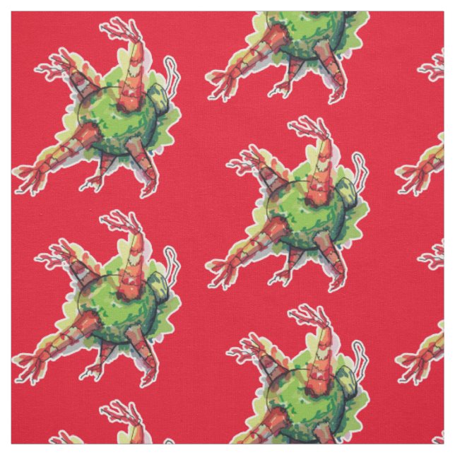 Christmas Piñata Fabric (Swatch)