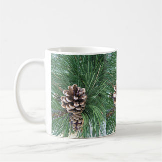 Christmas Pinecone Coffee Mug