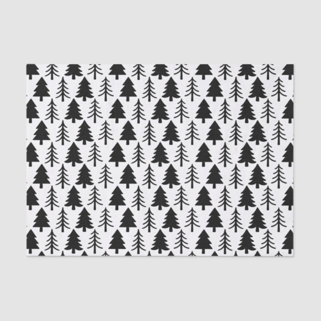 Christmas Pines Tissue Paper (Front)