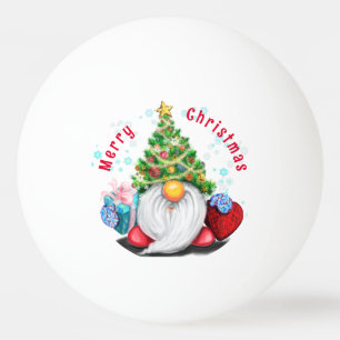 Christmas Ping Pong Ball Gnome with Gifts For You