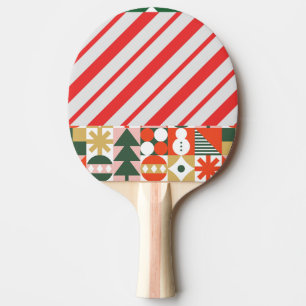 Christmas Ping Pong Paddle