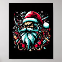 Christmas Pirate Captain Boater Boating Captain Sa