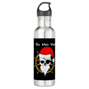 Christmas Pirates T Shirt 710 Ml Water Bottle