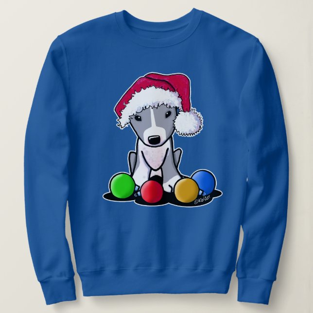 Christmas Pitbull Sweatshirt (Design Front)