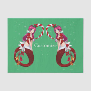 Christmas Pixie Mermaid Thunder_Cove Tissue Paper